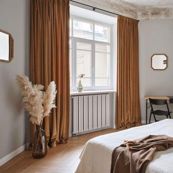Трубчатый радиатор Empatiko Takt Horisont HR1-1672-1500-42 Cozy grey, нп, ВхШхГ 1672х1536х64