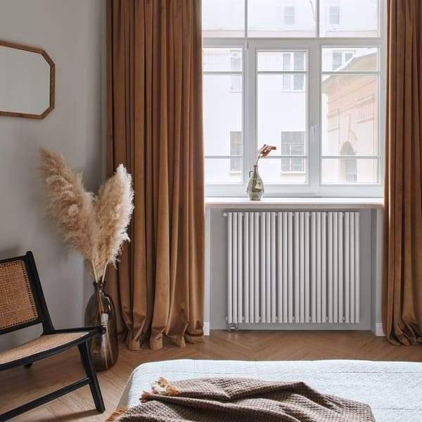 Трубчатый радиатор Empatiko Takt Horisont HR1-1672-1500-42 Cozy grey, нп, ВхШхГ 1672х1536х64
