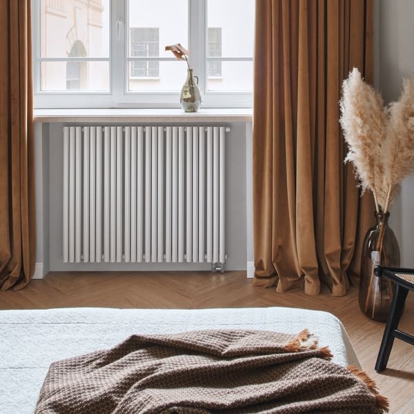 Трубчатый радиатор Empatiko Takt Horisont HR1-1672-1500-42 Cozy grey, нп, ВхШхГ 1672х1536х64