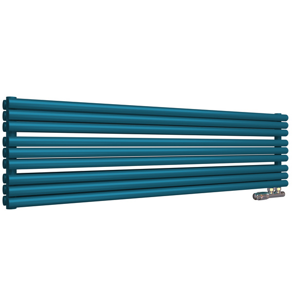 Трубчатый радиатор Empatiko Takt Horisont HR1-472-1500-12 Dreamy Blue, нп, ВхШхГ 472х1536х64