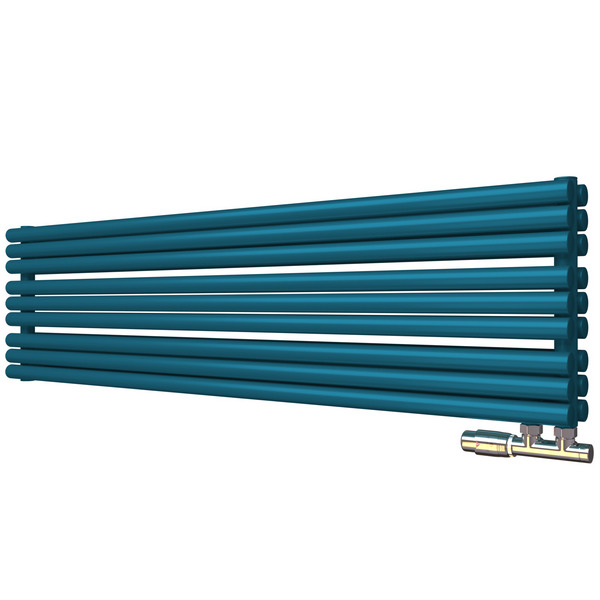 Трубчатый радиатор Empatiko Takt Horisont HR1-472-1500-12 Dreamy Blue, нп, ВхШхГ 472х1536х64