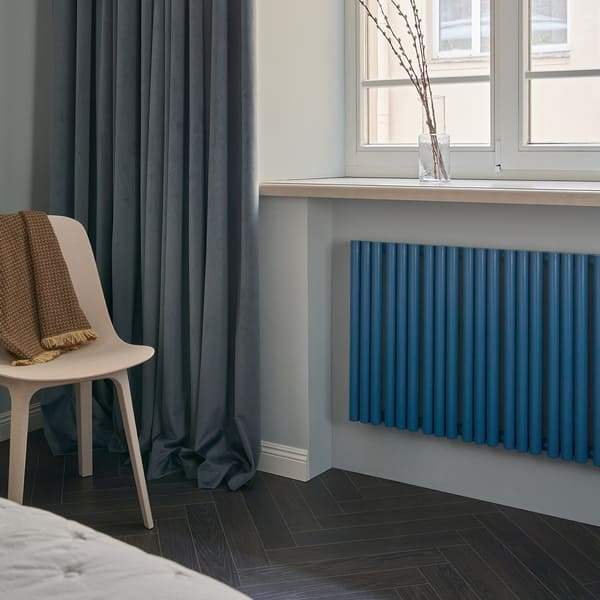 Трубчатый радиатор Empatiko Takt Horisont HR1-472-1500-12 Dreamy Blue, нп, ВхШхГ 472х1536х64