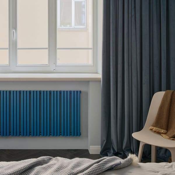 Трубчатый радиатор Empatiko Takt Horisont HR1-472-1500-12 Dreamy Blue, нп, ВхШхГ 472х1536х64