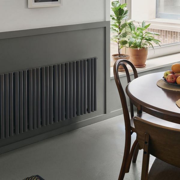 Трубчатый радиатор Empatiko Takt Horisont HL1-1792-1500-45 Enigmatic Grey, нл, ВхШхГ 1792х1536х64