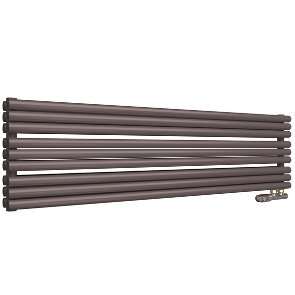 Трубчатый радиатор Empatiko Takt Horisont HL1-1792-1500-45 Enigmatic Grey, нл, ВхШхГ 1792х1536х64