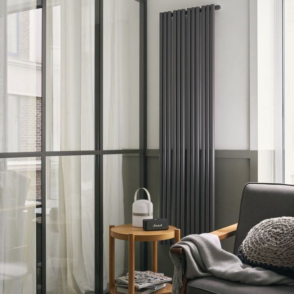Трубчатый радиатор Empatiko Takt Horisont HL1-1792-1500-45 Enigmatic Grey, нл, ВхШхГ 1792х1536х64