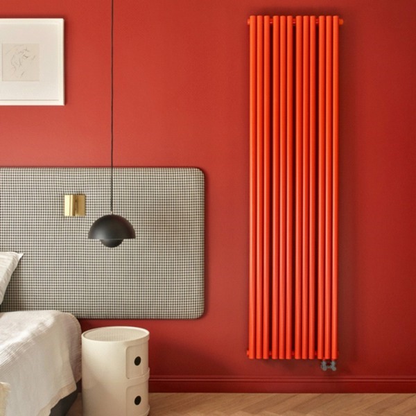 Трубчатый радиатор Empatiko Takt Horisont HLR2-1192-500-30 Friendly Red, ниж, ВхШхГ 1192х536х96