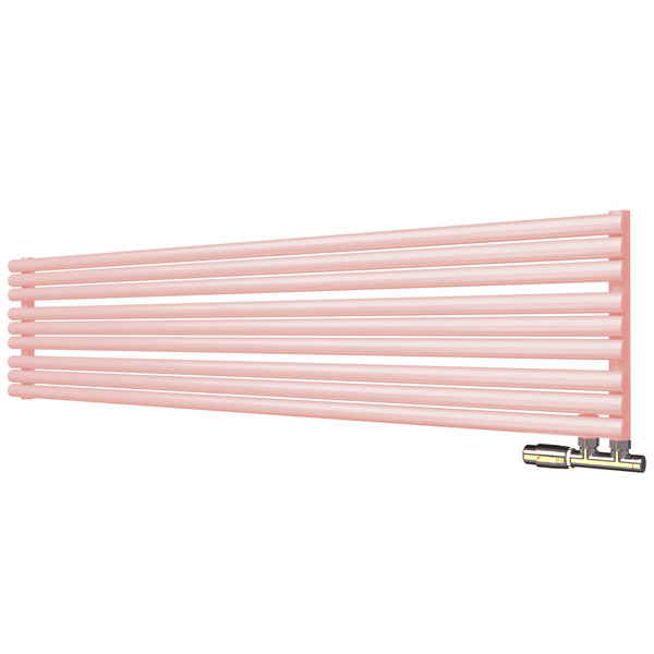 Трубчатый радиатор Empatiko Takt Horisont HR1-712-2000-18 Tender Pink, нп, ВхШхГ 712х2036х64