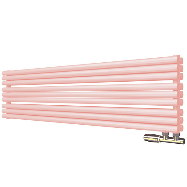 Трубчатый радиатор Empatiko Takt Horisont HR1-712-2000-18 Tender Pink, нп, ВхШхГ 712х2036х64