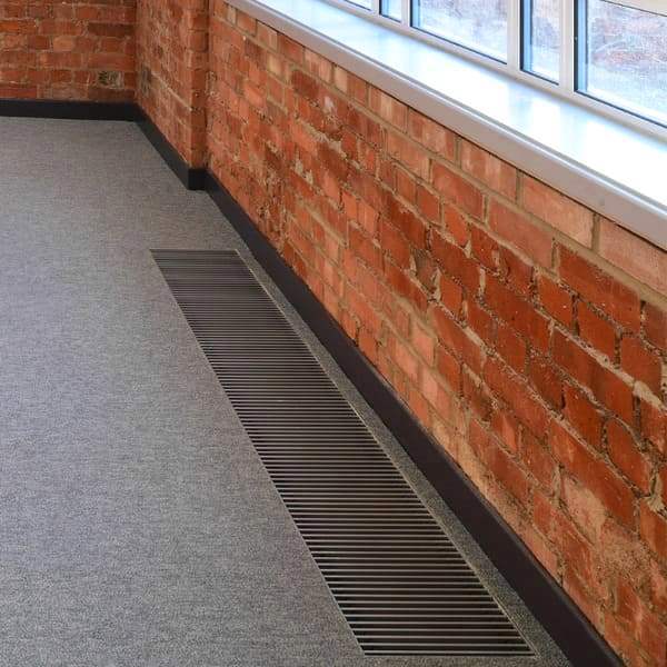 Внутрипольный электрический конвектор Savva KV Electro 200x90x700 без вентилятора без решётки
