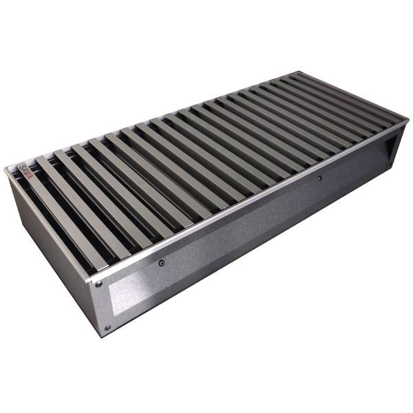 Внутрипольный конвектор Savva KV Vent 220V 360x80x1900 (50х200) c вентилятором без решётки