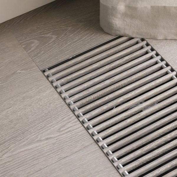 Внутрипольный конвектор Savva KV Vent 220V 360x80x1900 (50х200) c вентилятором без решётки