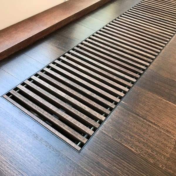 Внутрипольный конвектор Savva KV 200x100x2000 (50х100) без вентилятора без решётки