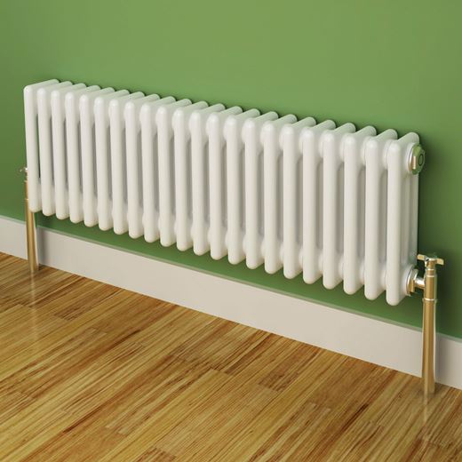 Трубчатый радиатор Zehnder Charleston 3037/38, боковое №1270, 3/4, L=1774 мм