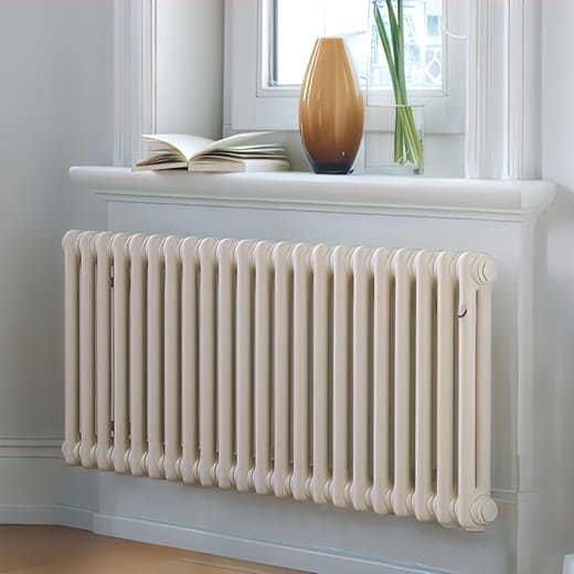 Трубчатый радиатор Zehnder Charleston Completto 2056/11, нижнее с вентилем №V001/V002, L=532 мм
