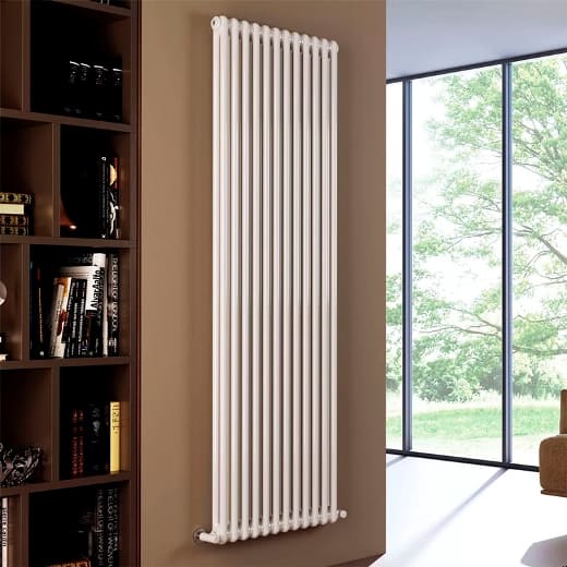 Трубчатый радиатор Zehnder Charleston 2180/17, боковое №1270, 3/4, L=808 мм
