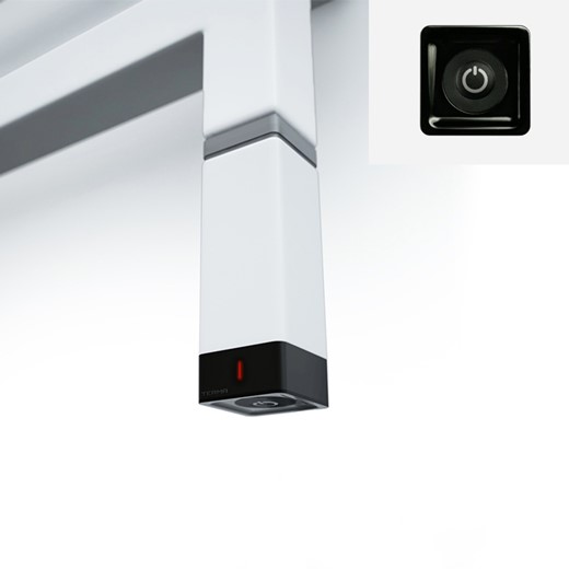 Нагревательный ТЭН Terma ONE с маскировочным элементом, Белый 600W
