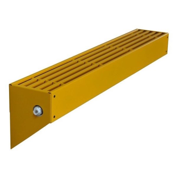 Настенный конвектор Savva KN STEP-S 230х125х1700 боковое подключение, RAL 9003 (100х100)