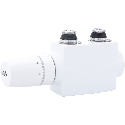 Узел термостатический универсальный Hummel Designtechnik 3/4-1/2 (2219841202) с белой розеткой