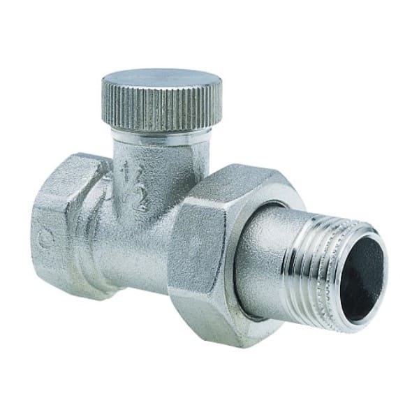 Вентиль запорно-регулирующий прямой Hummel 1/2-1/2 (2915120001) никель